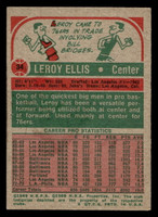1973-74 Topps #34 Leroy Ellis Very Good 