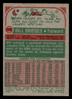 1973-74 Topps #174 Bill Bridges Excellent+  ID: 449685