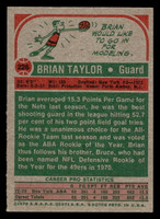 1973-74 Topps #226 Brian Taylor Excellent+ RC Rookie  ID: 449786