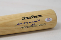 Luis Aparicio Bat Signed Auto PSA/DNA Sticker ONLY White Sox #21 Adirondack