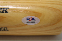 George Kell Bat Signed Auto PSA/DNA Sticker ONLY Red Sox #21 Adirondack ID: 449983