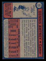 1974-75 Topps #74 Dennis Awtrey Excellent+ 