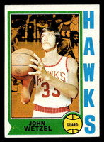 1974-75 Topps #77 John Wetzel Excellent+  ID: 450114