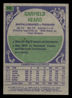 1975-76 Topps #136 Garfield Heard Excellent 
