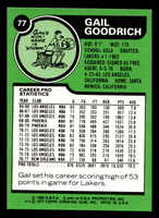 1977-78 Topps #77 Gail Goodrich Near Mint  ID: 451158