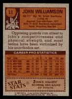 1978-79 Topps #11 John Williamson Near Mint+  ID: 451351