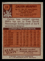 1978-79 Topps #13 Calvin Murphy Very Good 