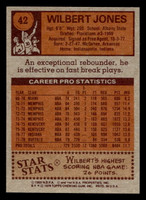 1978-79 Topps #42 Wilbert Jones Near Mint  ID: 451443