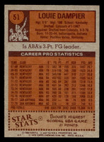 1978-79 Topps #51 Louie Dampier Ex-Mint  ID: 451469
