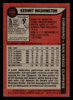 1979-80 Topps #128 Kermit Washington Excellent  ID: 452075