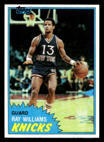 1981-82 Topps #28 Ray Williams Ex-Mint  ID: 452163