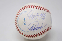 Yogi Berra Larson Cone Wells PSA/DNA Signed Auto Baseball Yankees Perfect Games