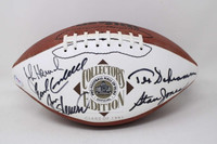 Earl Campbell Plus Four Football Signed Auto PSA/DNA Oilers HOF Class of '91 Wilson