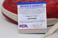 Clyde Drexler PSA/DNA Signed Game Used Worn Shoe KangaROOS Trailblazers