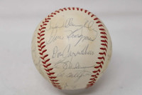 Gaylord Perry 1971 Team Signed Baseball Giants 23 Autos Mays/McCovey Clubhouse