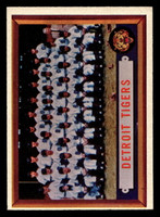 1957 Topps #198 Tigers Team Excellent  ID: 453468
