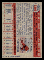 1957 Topps #399 Billy Consolo Excellent  ID: 453641