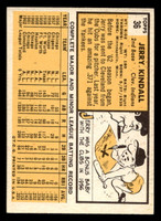 1963 Topps #36 Jerry Kindall Ex-Mint  ID: 453711