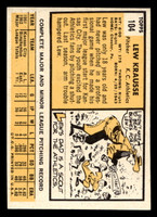 1963 Topps #104 Lew Krausse Ex-Mint RC Rookie  ID: 453894