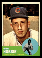 1963 Topps #212 Glen Hobbie Ex-Mint  ID: 454137