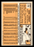 1963 Topps #216 Gene Conley Ex-Mint  ID: 454148