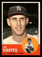 1963 Topps #237 Jim Coates Ex-Mint  ID: 454195