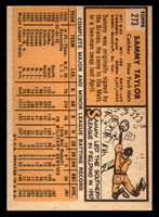 1963 Topps #273 Sammy Taylor Ex-Mint  ID: 454273