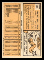 1963 Topps #389 Frank Sullivan Excellent+  ID: 454505