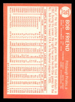 1964 Topps #20 Bob Friend Ex-Mint 