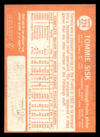 1964 Topps #224 Tommie Sisk Ex-Mint  ID: 455467
