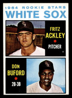 1964 Topps #368 Fritz Ackley/Don Buford White Sox Rookies Ex-Mint RC Rookie  ID: 455836