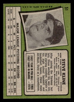 1971 Topps #51 Steve Kline Near Mint RC Rookie  ID: 456222