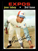 1971 Topps #132 Jose Laboy Ex-Mint  ID: 456546