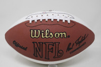 Jim Brown Cleveland Signed White Panel HOF Football PSA/DNA Authenticated Auto