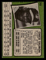 1971 Topps #249 Chico Salmon Ex-Mint  ID: 457024