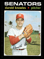 1971 Topps #261 Darold Knowles Ex-Mint  ID: 457070