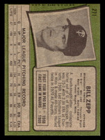1971 Topps #271 Bill Zepp Near Mint  ID: 457110