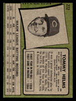 1971 Topps #272 Tommy Helms Ex-Mint  ID: 457113