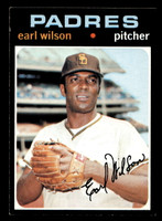 1971 Topps #301 Earl Wilson Ex-Mint  ID: 457244