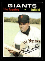 1971 Topps #378 Tito Fuentes Ex-Mint  ID: 457587