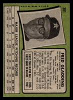 1971 Topps #381 Fred Gladding Ex-Mint  ID: 457594