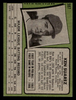 1971 Topps #597 Ken Suarez Ex-Mint  ID: 458397