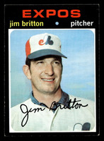 1971 Topps #699 Jim Britton Excellent+ High #  ID: 458691