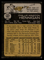 1973 Topps #107 Phil Hennigan Excellent+ 