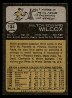 1973 Topps #134 Milt Wilcox Near Mint  ID: 459452