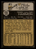 1973 Topps #166 Terry Harmon Ex-Mint  ID: 459605