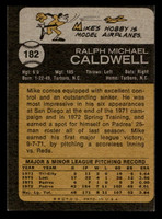 1973 Topps #182 Mike Caldwell Ex-Mint RC Rookie 