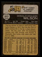 1973 Topps #217 Don Wilson Ex-Mint  ID: 459830