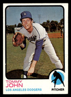 1973 Topps #258 Tommy John Very Good  ID: 460006