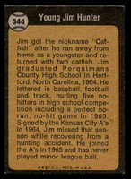 1973 Topps #344 Jim Hunter Excellent+  ID: 460408